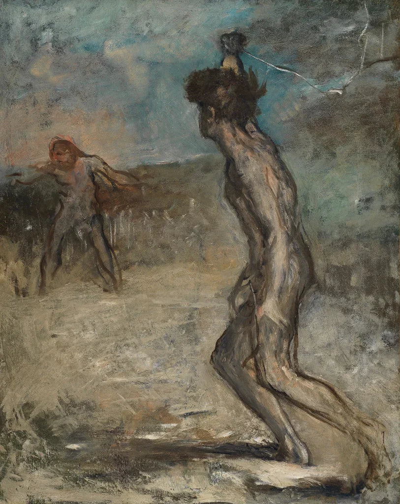 David y Goliat - Edgar Degas
