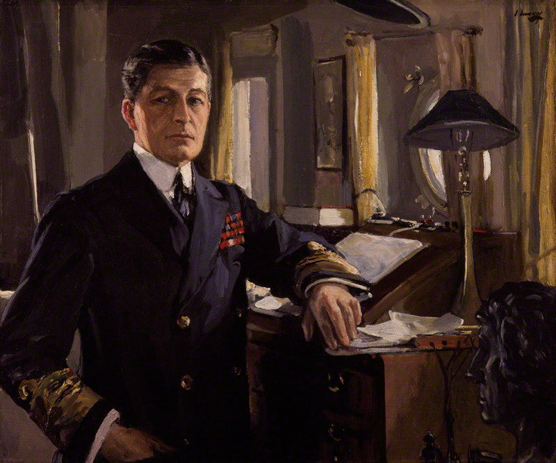 David Richard Beatty, primer conde Beatty - John Lavery