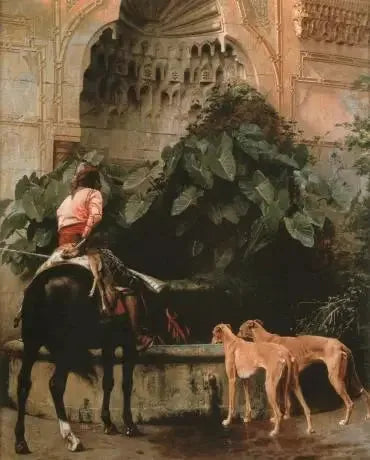 De regreso de la caza - Jean-Léon Gérôme