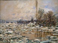 La debacle, clima gris W560 - Claude Monet