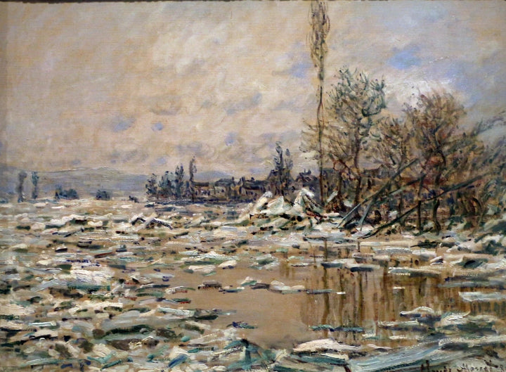 La debacle, clima gris W560 - Claude Monet