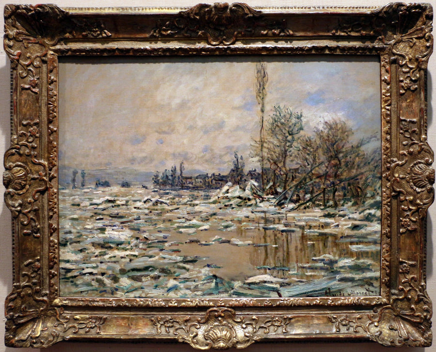 La debacle, clima gris W560 - Claude Monet