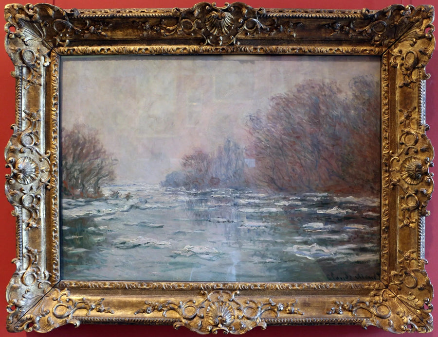 La debacle cerca de Vétheuil W572 - Claude Monet
