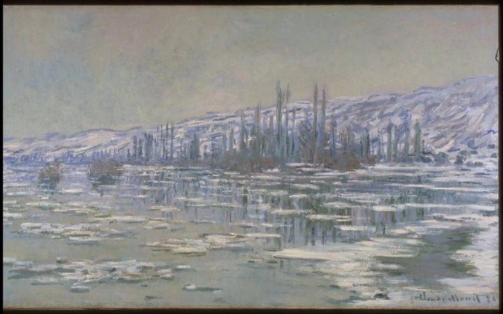 La debacle o los cubos de hielo W565 - Claude Monet