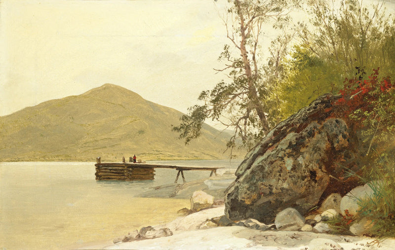 Desembarco en Sabbath Day Point - John Frederick Kensett