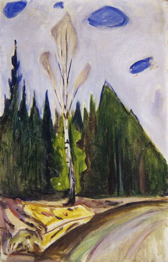 Inicio de la primavera - Edvard Munch