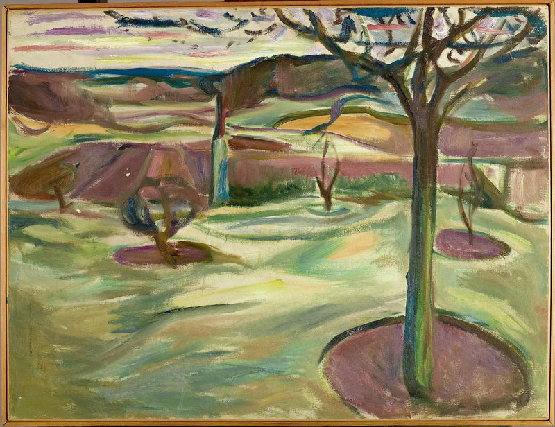 Inicio de la primavera - Edvard Munch