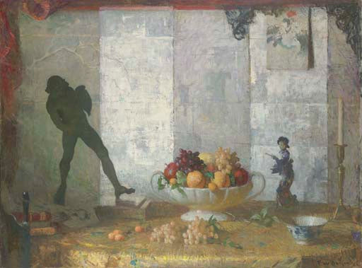 Decoración de naturaleza muerta - Frank Weston Benson