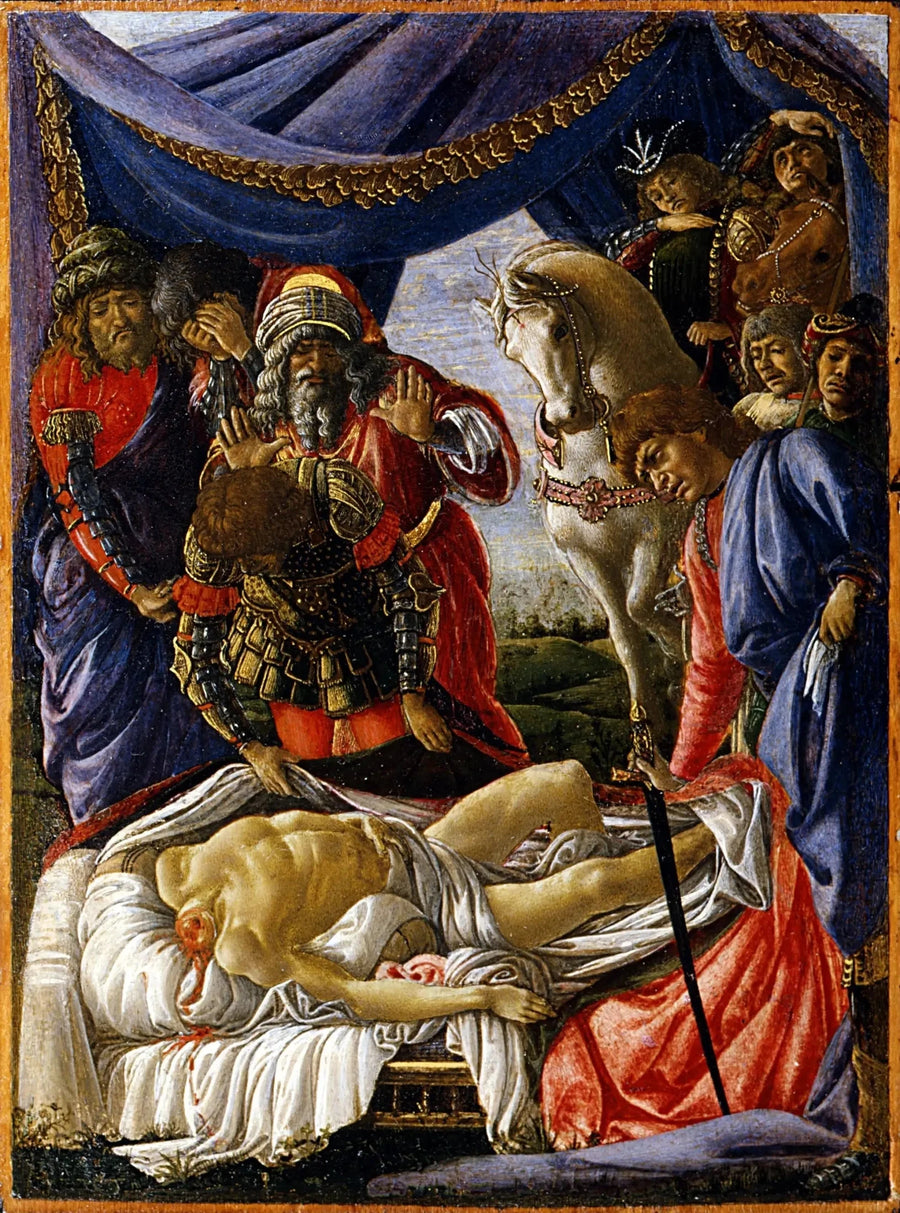 El Descubrimiento del cadáver de Holofernes - Sandro Botticelli