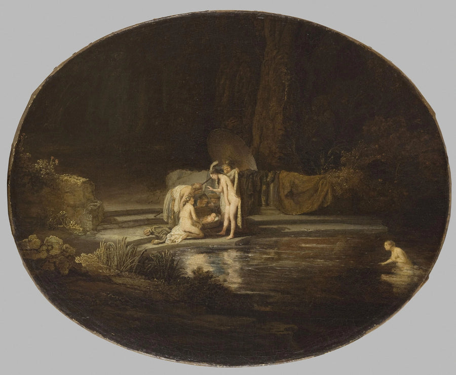 El descubrimiento de Moisés - Rembrandt