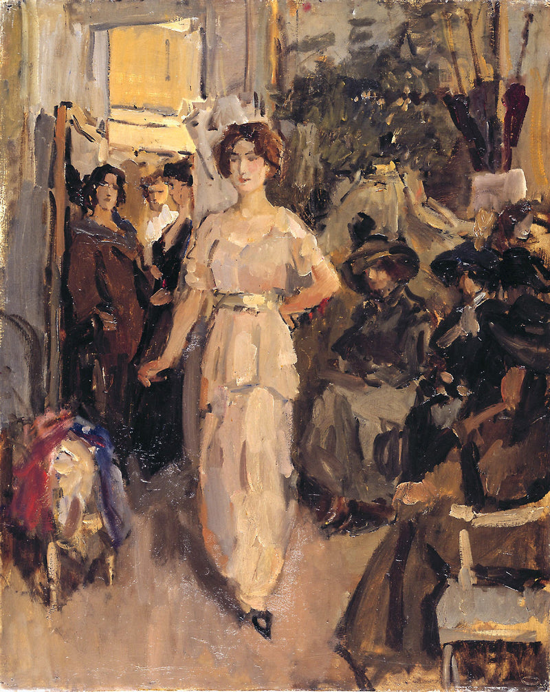 Desfile de moda en Hirsch - Isaac Israels