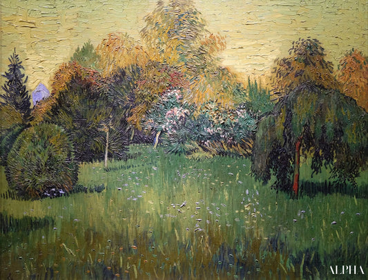 Dégagement dans un parc - Van Gogh - Reproductions de tableaux et peintures haut de gamme