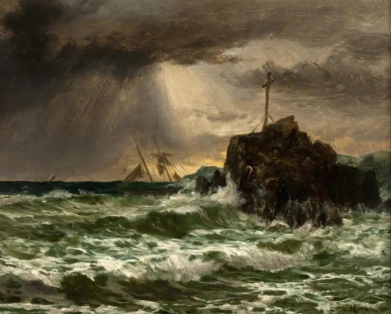 Despeje de la tormenta - Edward Moran