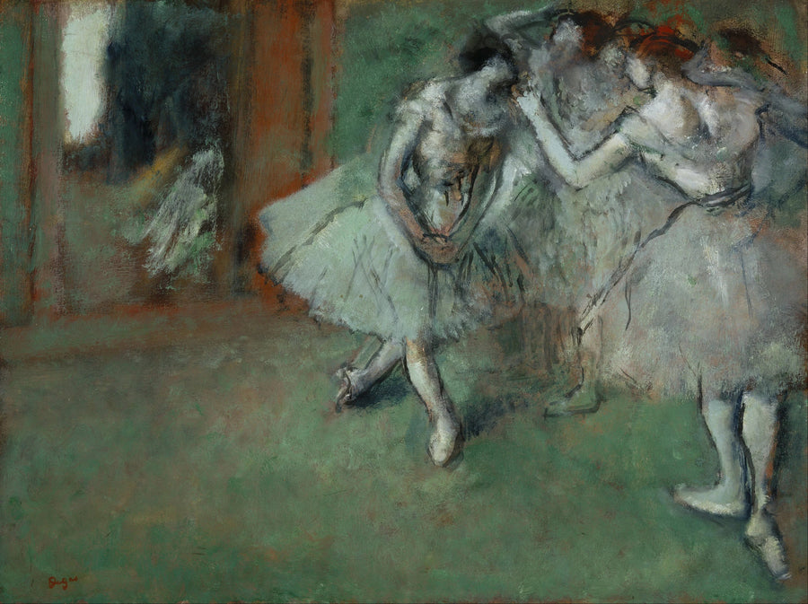 Un grupo de bailarines - Edgar Degas