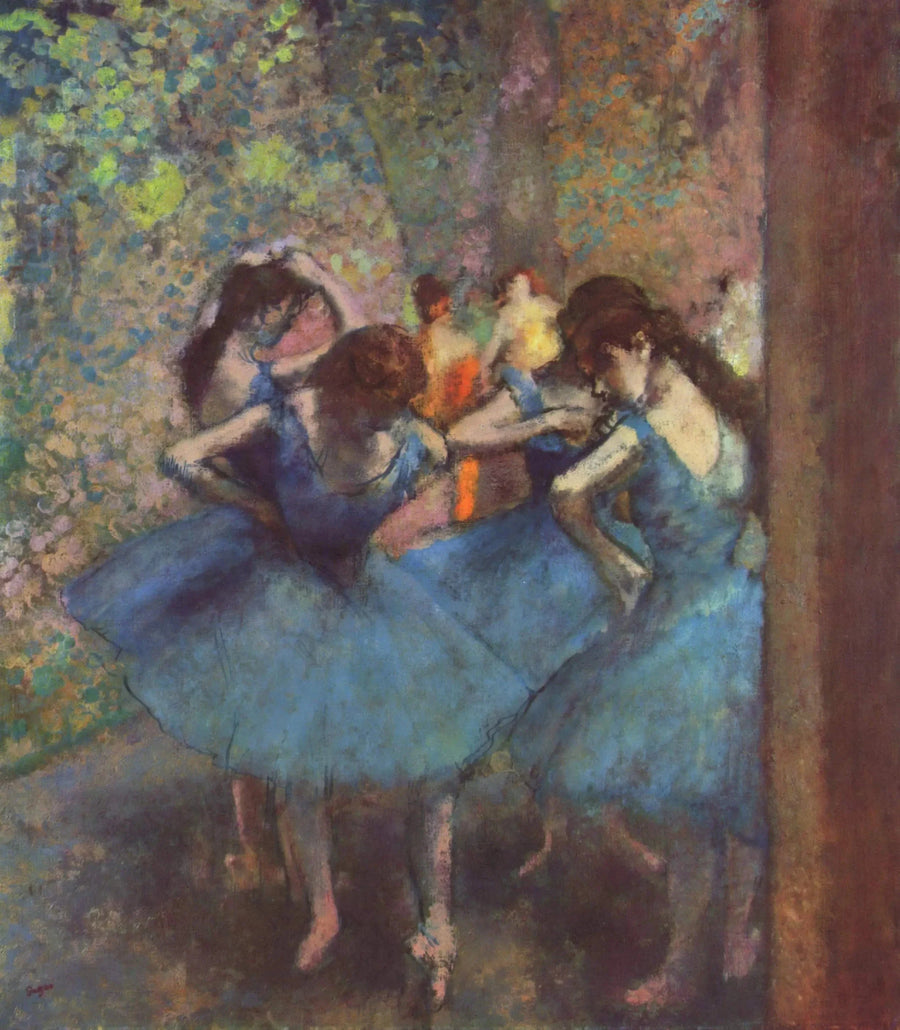 Bailarinas azules - Edgar Degas