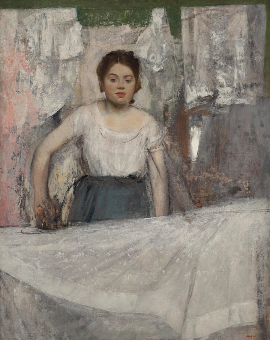 La planchadora - Edgar Degas