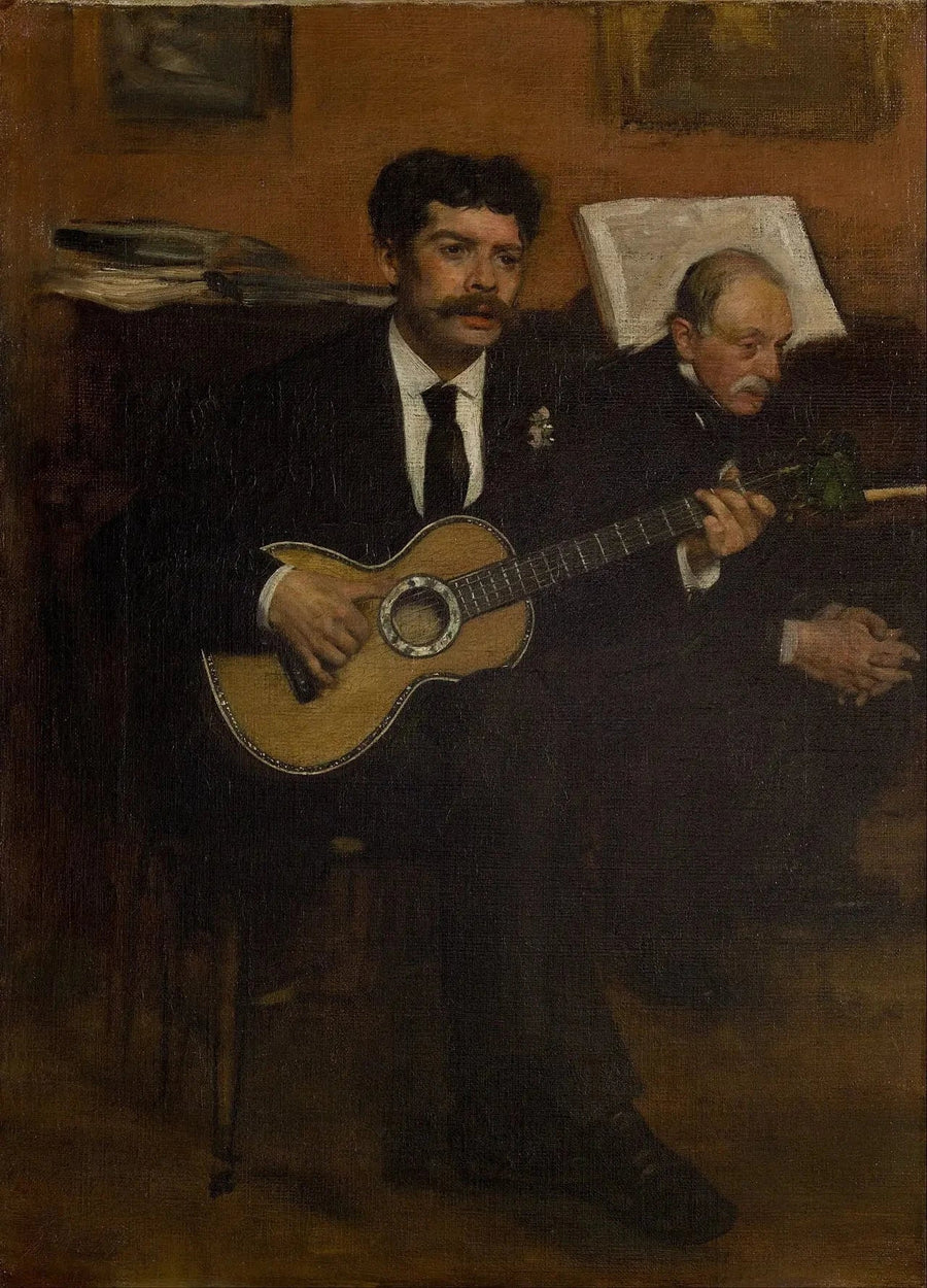 Lorenzo Pagans y Auguste de Gas - Edgar Degas