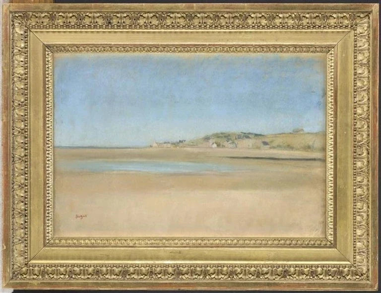 casas junto al mar - Edgar Degas