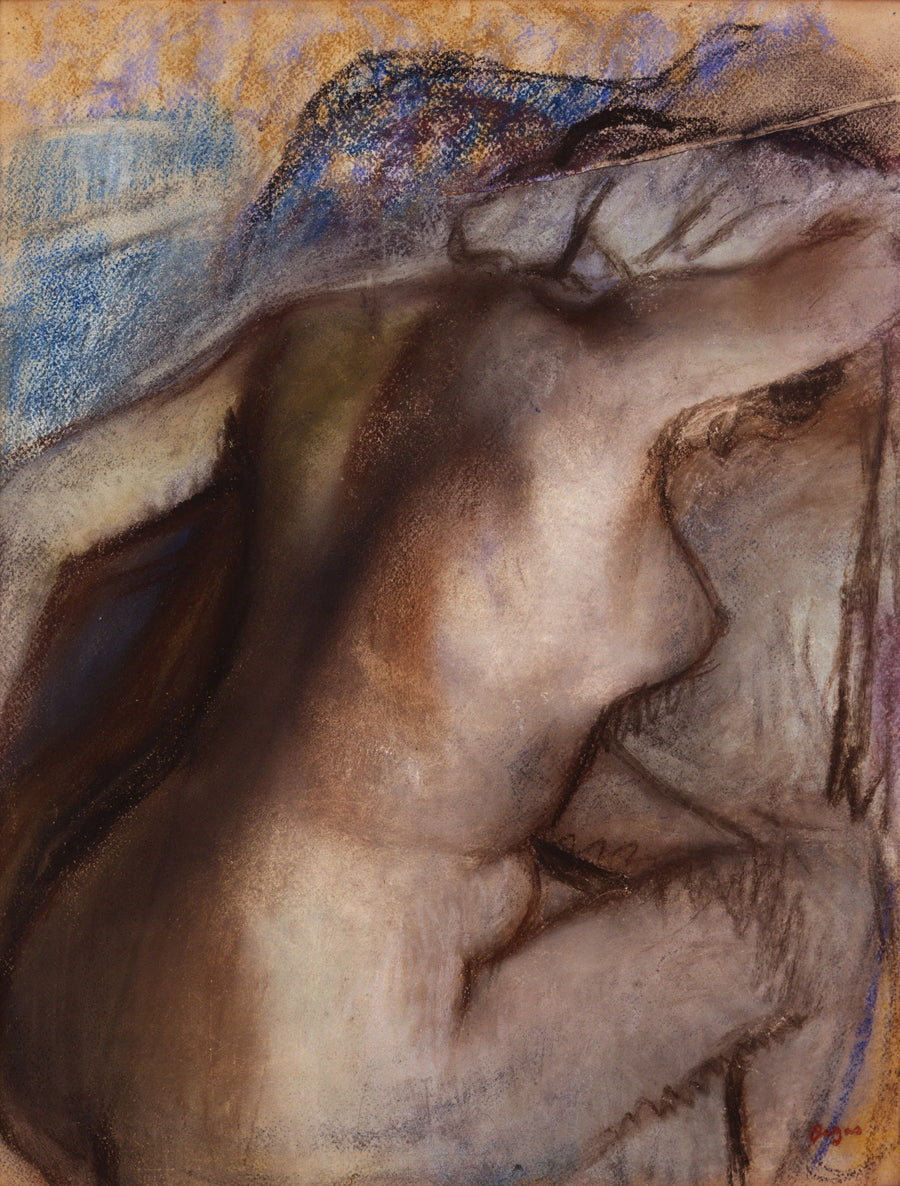 Mujer secándose después del baño - Edgar Degas