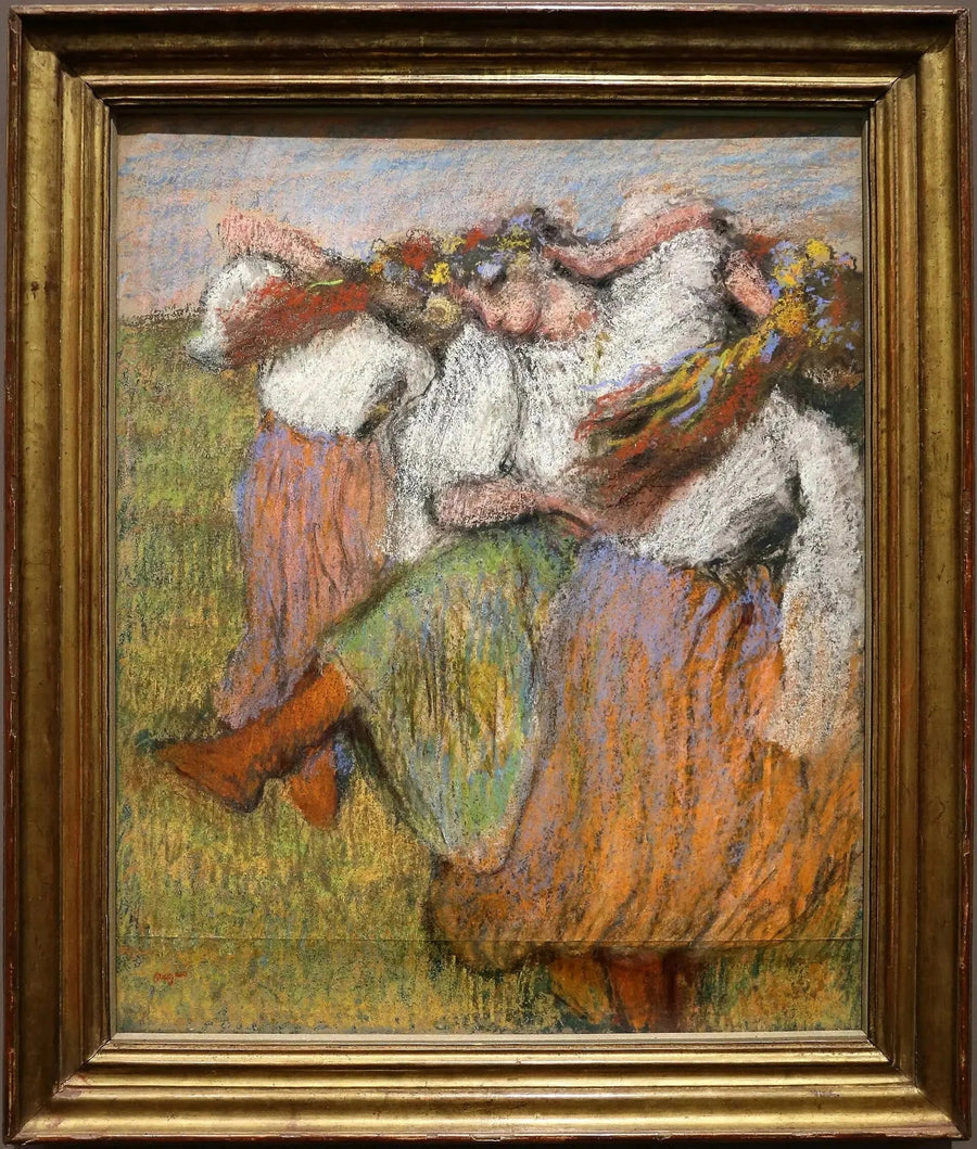Bailarines ucranianos - Edgar Degas