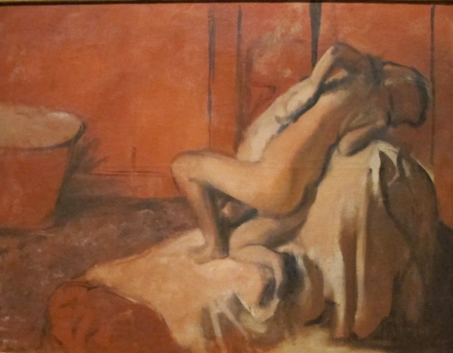 Después del baño - Edgar Degas