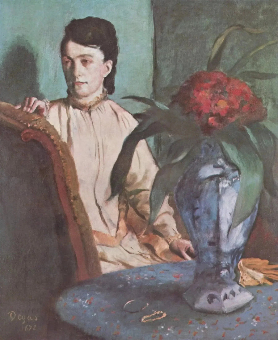 La Mujer con la jarrón - Edgar Degas