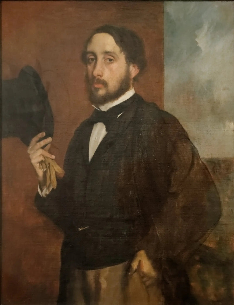 Degas saludando - Edgar Degas