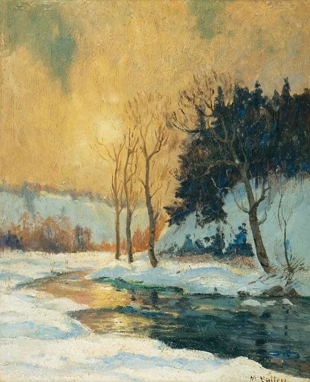 Deshielo primaveral, North River - Maurice Galbraith Cullen