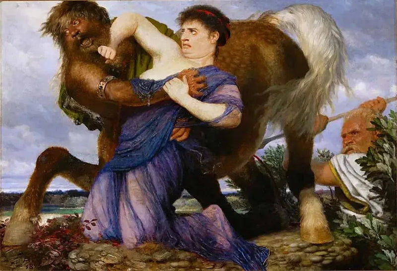 Déjanire y Nesso - Arnold Böcklin