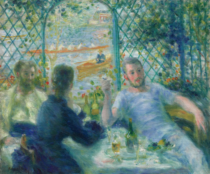 Almuerzo a la orilla del río - Pierre-Auguste Renoir