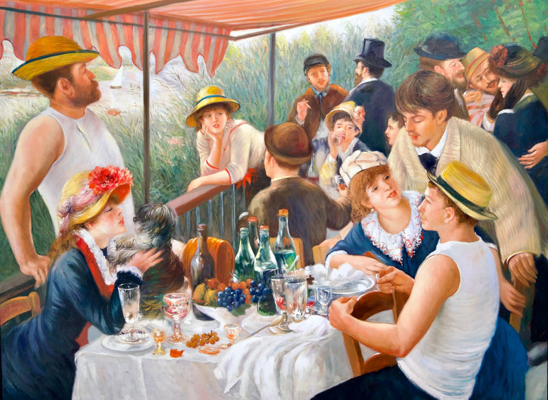 Desayuno de los remeros (Renoir) - Reproducción Alpha  | 160 x 120 cm