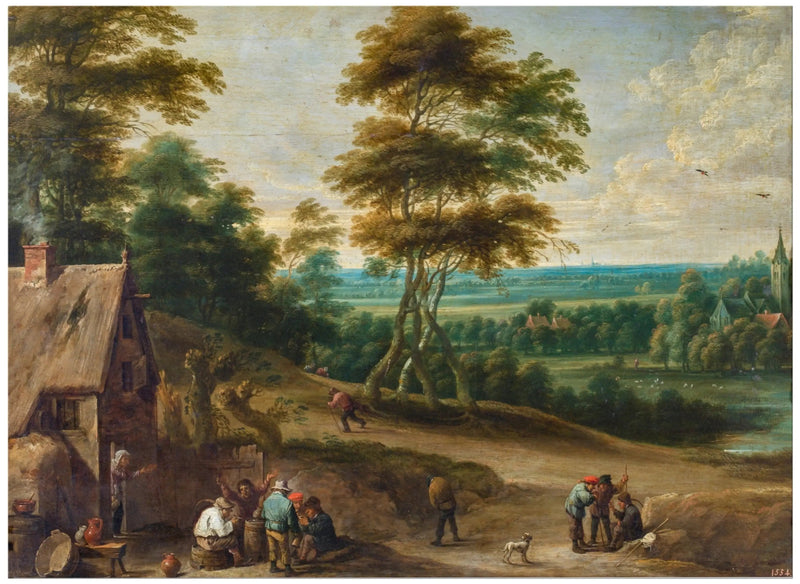 Desayuno de los aldeanos - David Teniers el Joven