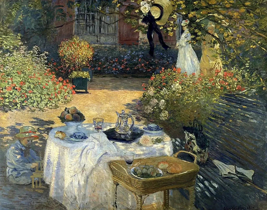 Le Déjeuner, panel decorativo W285 - Claude Monet