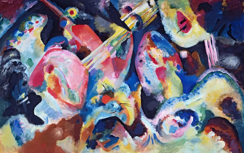 Diluvio de improvisación - Vassily Kandinsky