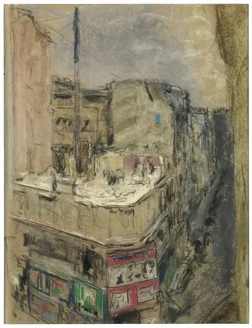 Demolición en la calle de Calais (60.1.2) - Édouard Vuillard