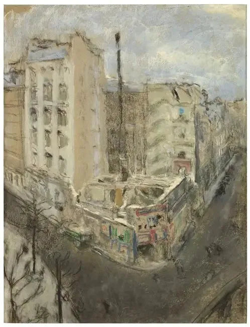 Demolición en la calle de Calais (60.1.3) - Édouard Vuillard