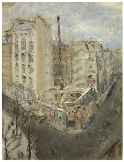 Demolición en la calle de Calais (60.1.3) - Édouard Vuillard