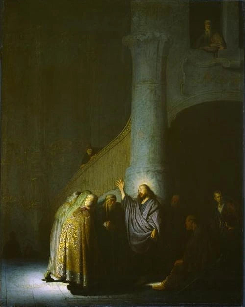 El denario de César - Rembrandt