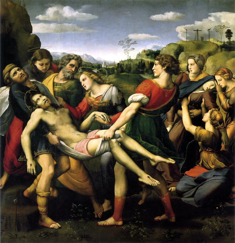 Deposición Borghese - Rafael Sanzio