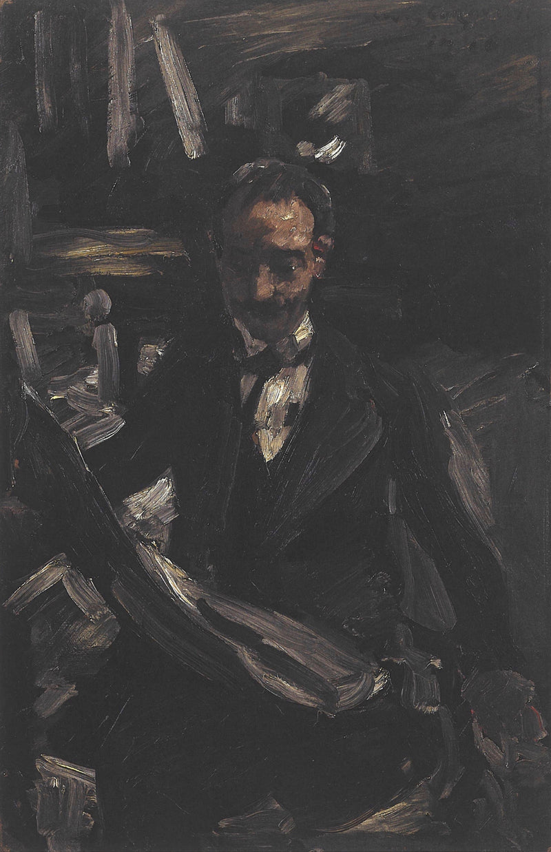 Der Kunstfreund (Bildnis Dr. Karl Schwarz) - Lovis Corinth
