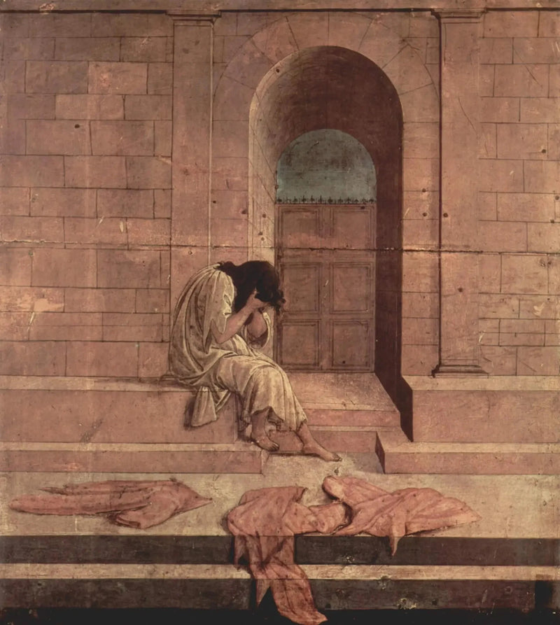 Mardoqueo llorando - Sandro Botticelli