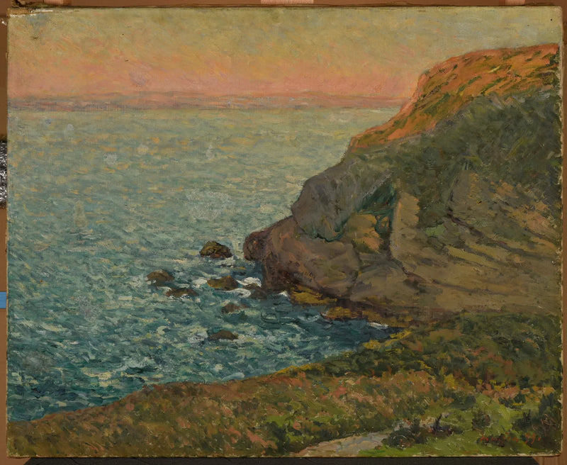 Últimos destellos del día (Morgat) - Maxime Maufra