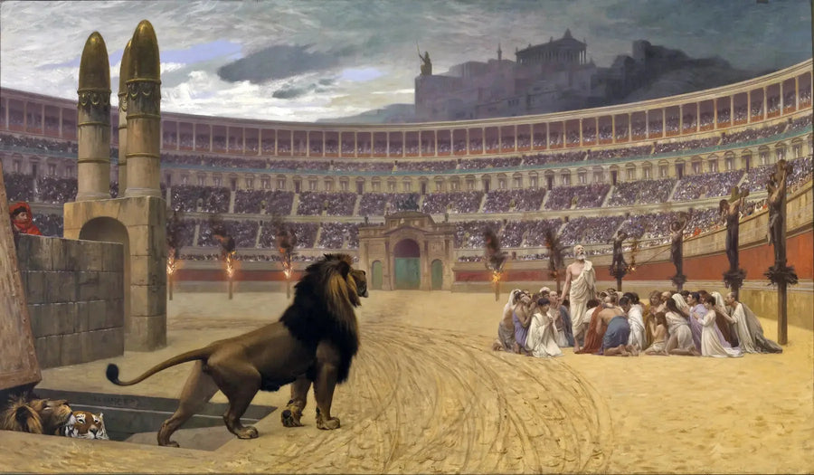 Últimas oraciones de los mártires cristianos - Jean-Léon Gérôme
