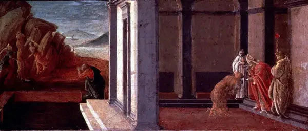 Los últimos instantes de Santa María Magdalena - Sandro Botticelli