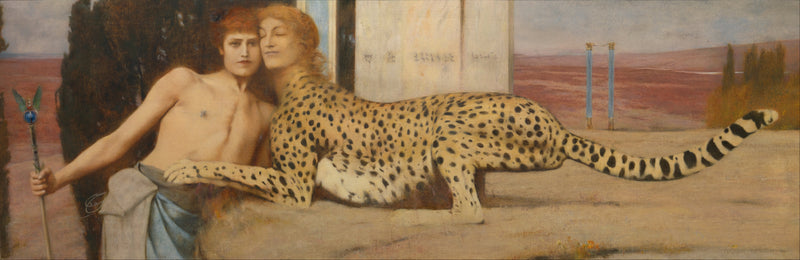 Caricias - Fernand Khnopff