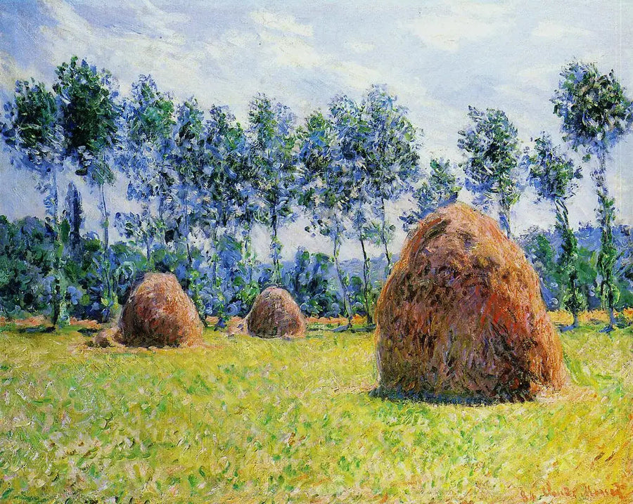 Pajares en Giverny - Claude Monet