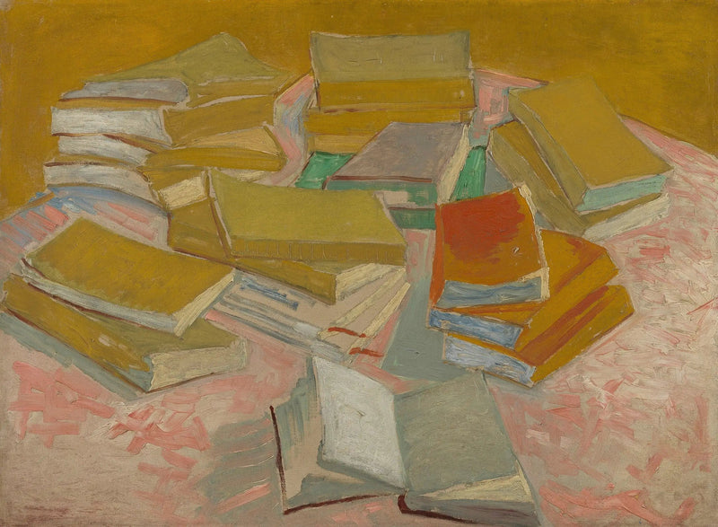 Pilas de novelas francesas - Vincent van Gogh