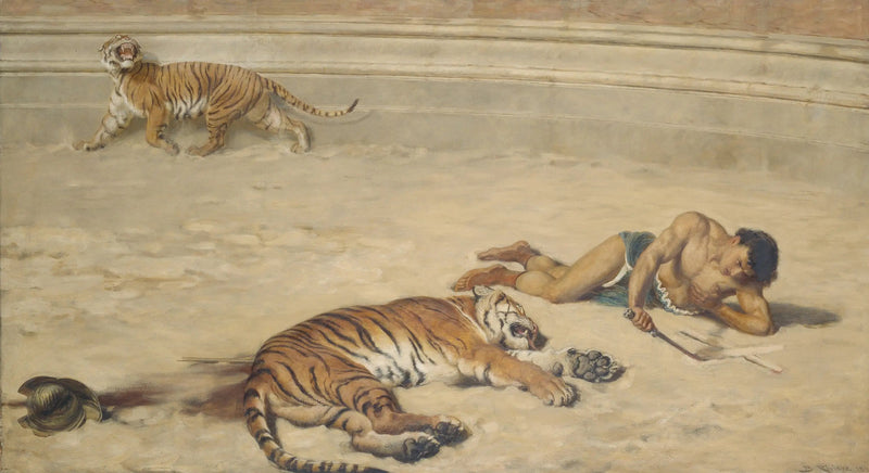 Vacaciones romanas - Briton Rivière