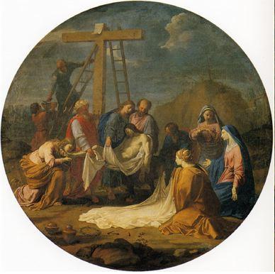 Descenso de la cruz - Eustache Le Sueur