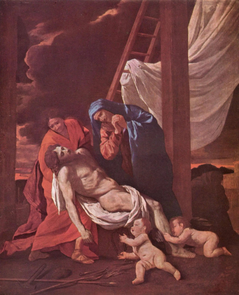Descenso de la cruz - Nicolas Poussin